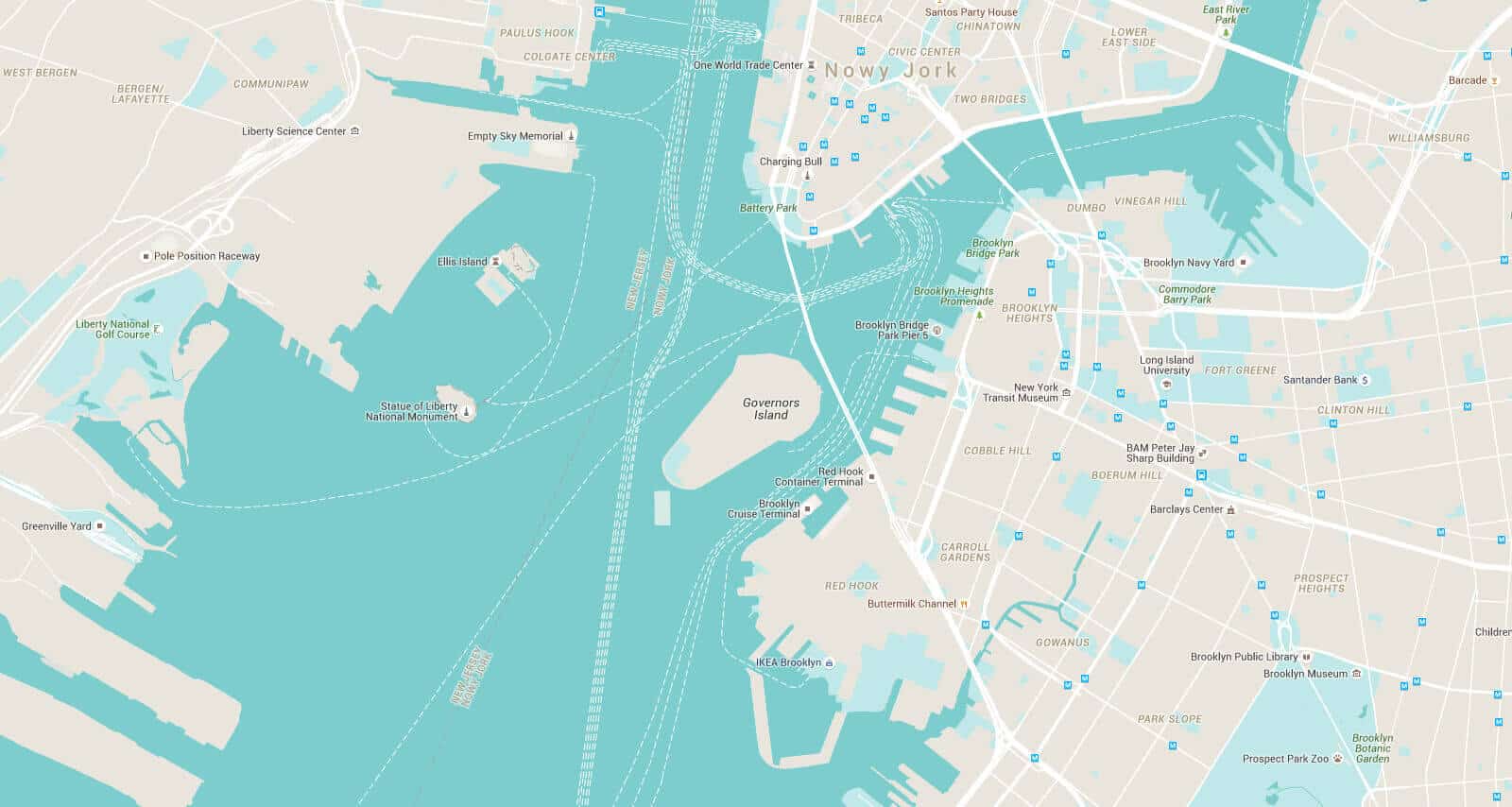 Detailed map showing the Wildberry area with roads and landmarks