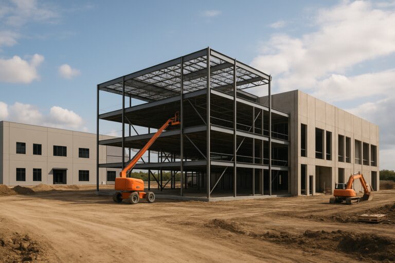 Commercial construction project in Calgary with Towns Construction in 2026