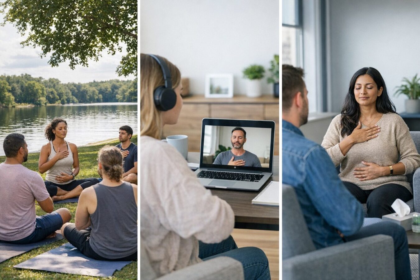 Comparing Breathwork Coaching Formats in North America