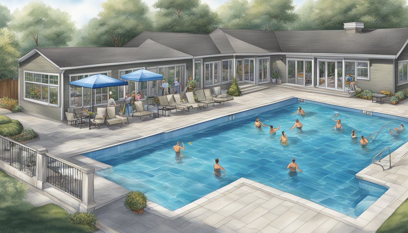 A professional pool opening with five companies in Southern Ontario